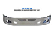 14" Bumper Chrome Steel and Metal Mounting Brackets Kenworth T660