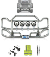 Front Grille Bumper Guard Large Chrome Peterbilt 384