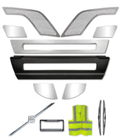 Bumper Center with Chrome Trim Set 2016-2017 Volvo VNL