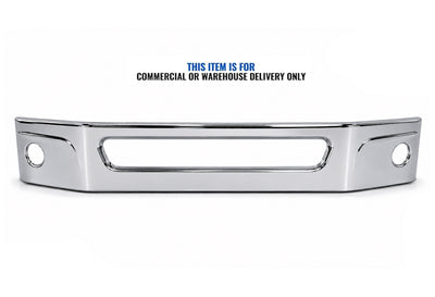 14” Front Bumper Chrome with Fog Light Holes 2021+ Kenworth T380