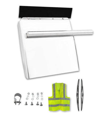 Quarter Fender 24x24" Black Plastic Driver