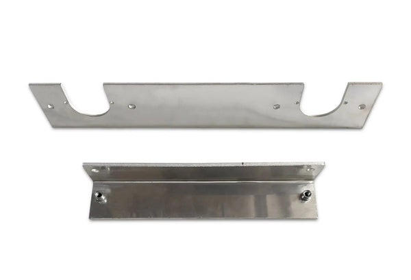Cab Skirt/Side Fairing and Aluminum Tool Box with Brackets Left Side For Peterbilt 377 - 