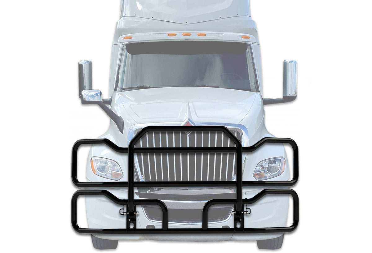 Front Grille Guard Black International LT625