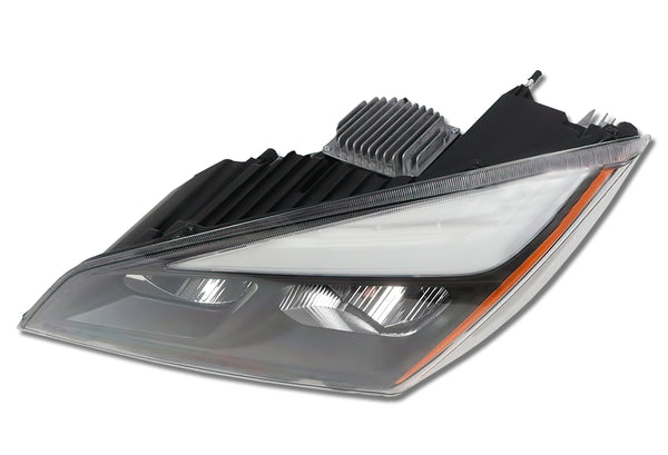 Full LED Headlight Black Housing Driver 2018+ Freightliner Cascadia 126 116