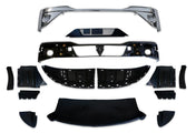 Bumper without Fog Hole Chrome 16 Pcs 2022+ Kenworth T680