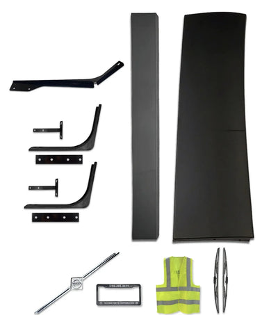 Lower Behind Cab Fairing With Extension and Brackets Passenger 2004-2017 Volvo VNL