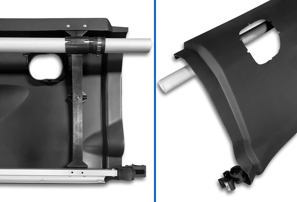 Middle Fairing Skirt Panel with Tube Left Side for Peterbilt 579 2013-2021 - 