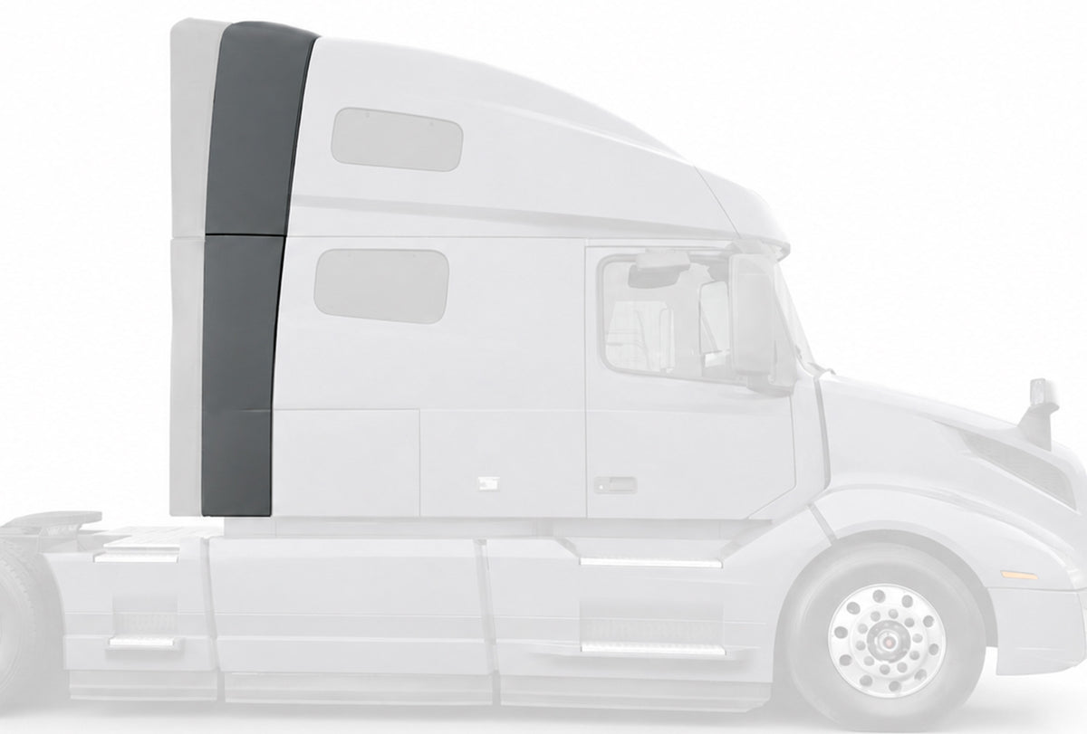 Upper and Lower Wind Cab Cabin Fairings Passenger 2018-2024 Volvo VNL