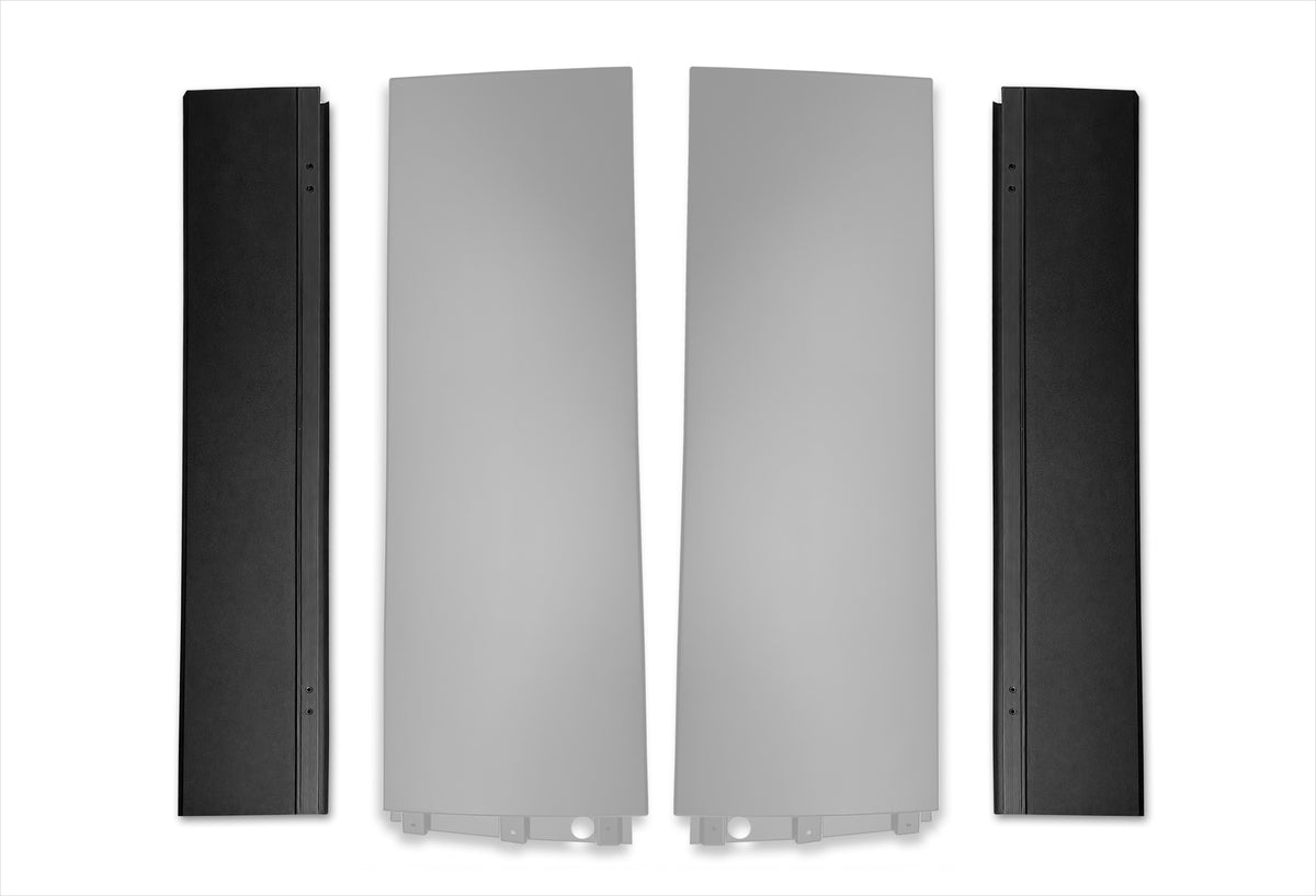 Cabin Fairing Lower Air Deflector Extensions Set 2025 2026 Volvo VNL New