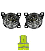 Fog Light Lamp Led Chrome Set 2013-2021 Peterbilt 579 578