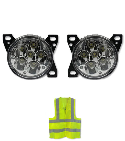 Fog Light Lamp Led Chrome Set 2013-2021 Peterbilt 579 578