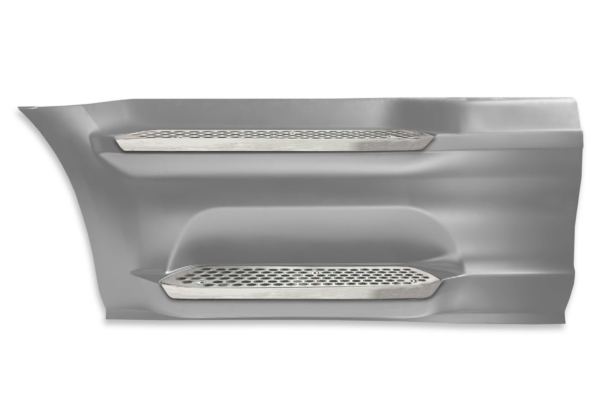 Front Step Fairing Upper and Lower Metal Steps Set 2022+ Peterbilt 579