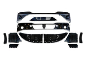 Bumper without Fog Hole Black Plastic 13 Pcs 2022+ Kenworth T680