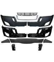 Bumper with Fog Holes Plastic w/ Brackets 11 Pcs 2018-2024 Freightliner Cascadia 126 116