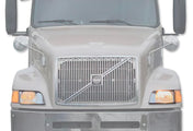 Headlights with Led Bulbs Set 1998-2003 Volvo VN VNL;  2000-2017 VNM