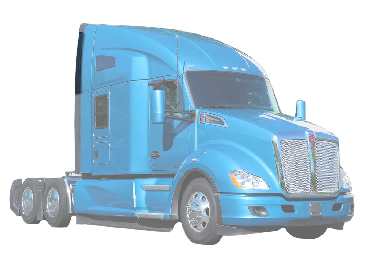 Upper Cab Fairing Extension Passenger 2013-2021 Kenworth T680