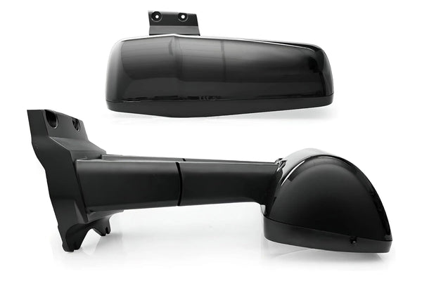 Black Door Mirror Left Driver Side Kenworth T680 T880 - 