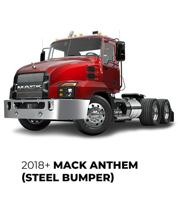 Brackets XG-18MA Fits Deer Guard 2018+ Mack Anthem (Steel Bumper)