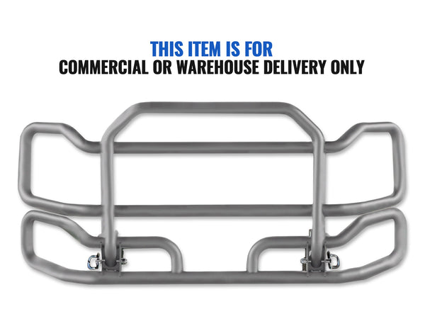 Front Grey Grille Guard Large 1999-2003 Mack CH Set-Back