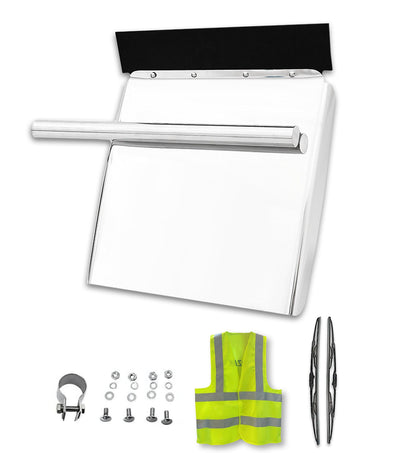 Quarter Fender 24x24" Black Plastic Passenger