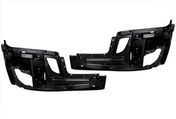 Bumper with Fog Holes Plastic w/ Brackets 11 Pcs 2018-2024 Freightliner Cascadia 126 116