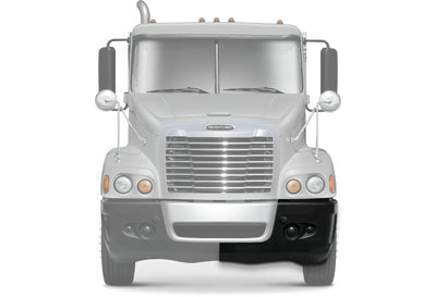 Bumper Corner No Holes Plastic Driver 2005-2011 Freightliner Century 112 120