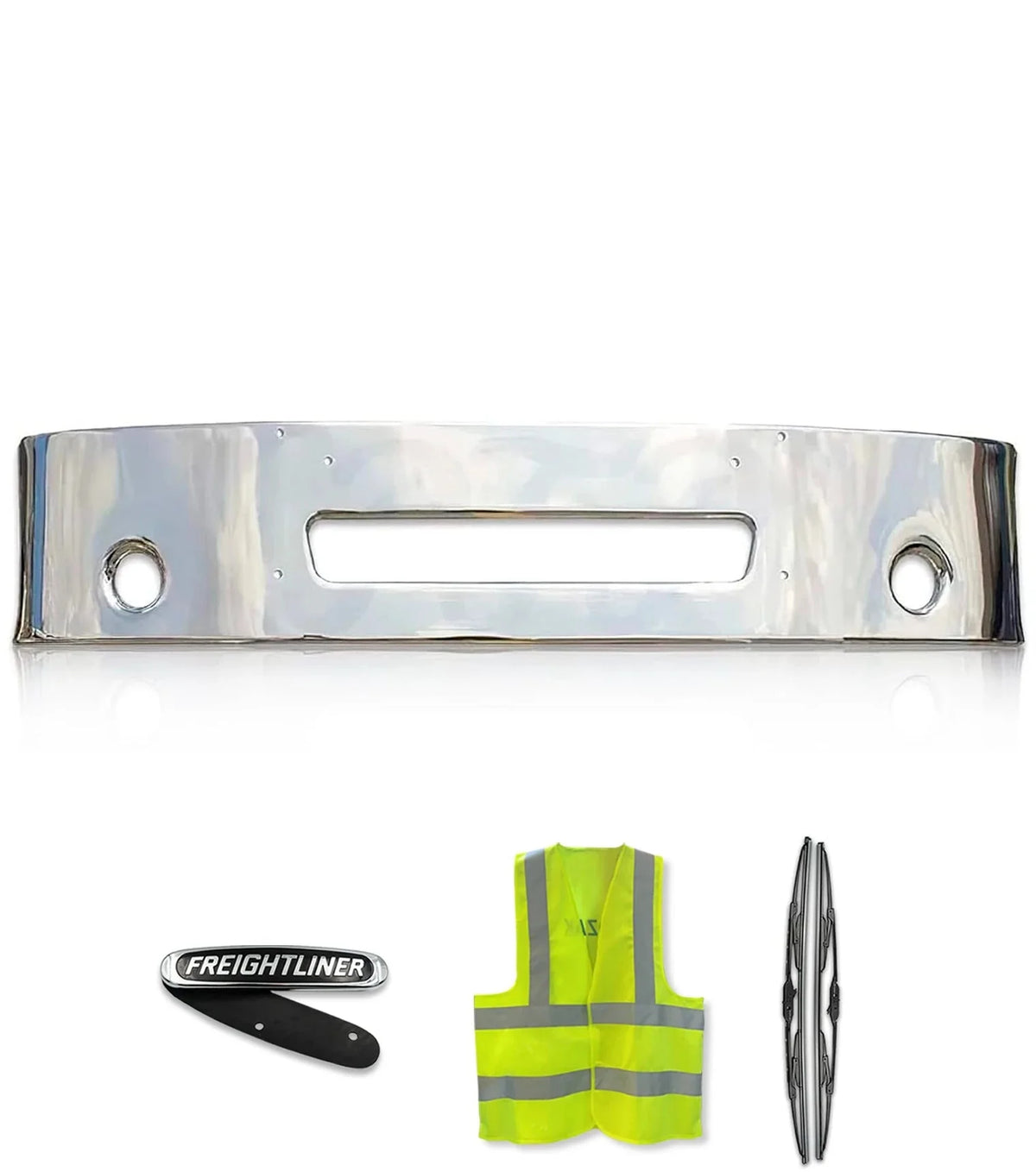 18" Bumper Chrome 1998-2007 Freightliner Century Columbia