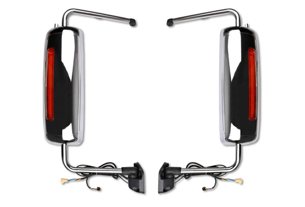 Door Side Mirrors Power Heated Set 2002-2018 International Prostar Lonestar