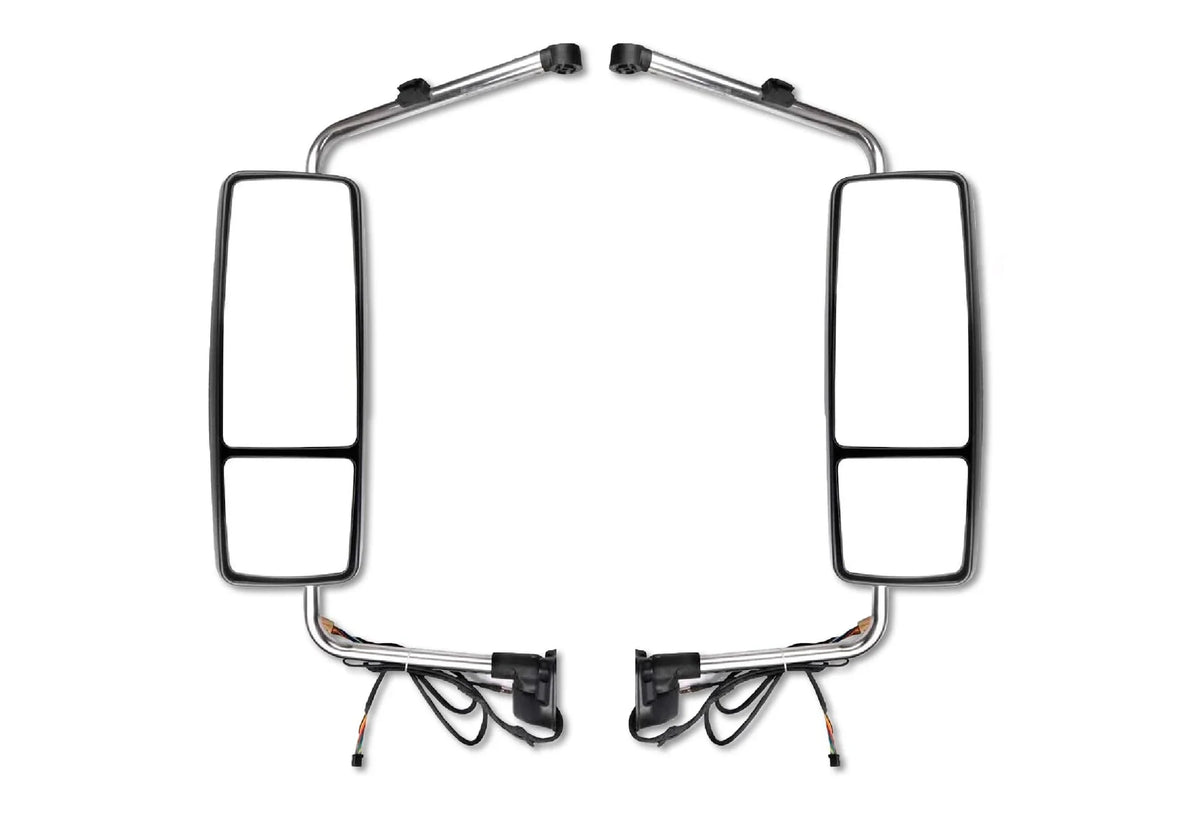 Door Side Mirrors Power Heated Set 2002-2018 International Prostar Lonestar
