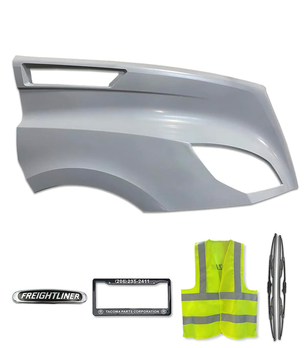 Hood Fender Fiberglass Passenger 2018+ Freightliner Cascadia 116 126