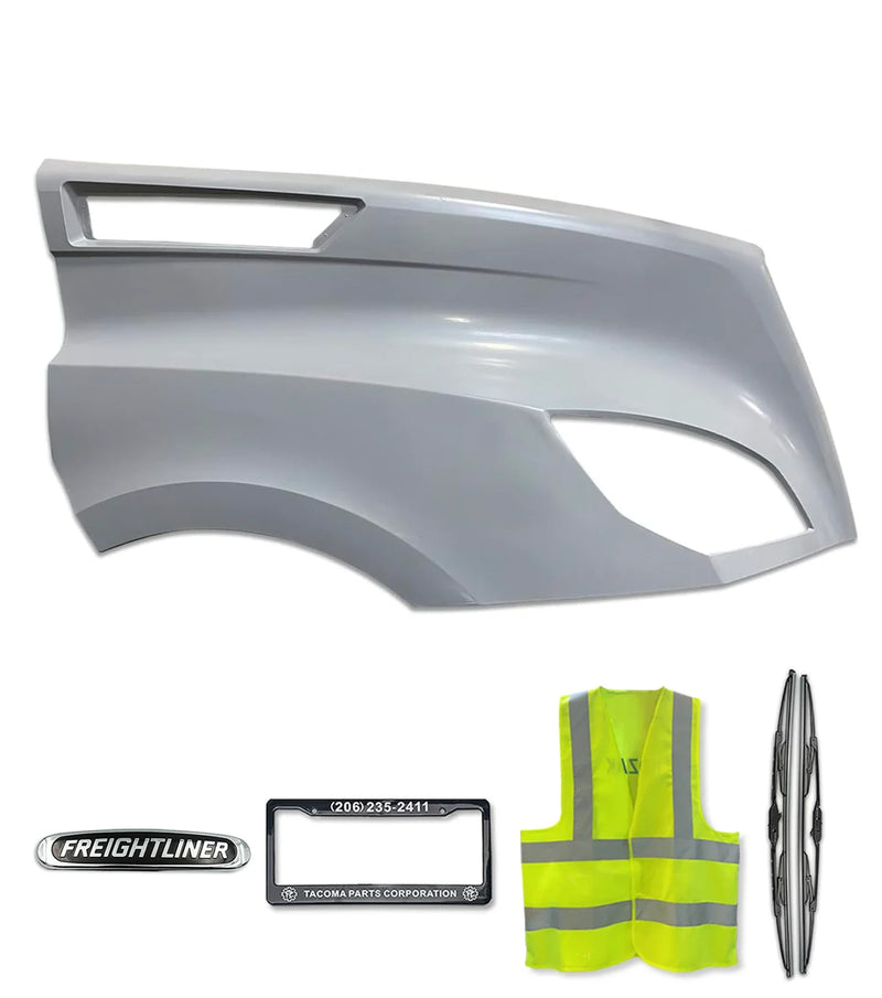 Hood Fender Fiberglass Passenger 2018+ Freightliner Cascadia 116 126
