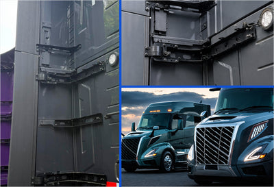 Lower Wind Cab Fairing Brackets Hinge 2 Pcs Set Driver 2025 2026 Volvo VNL New