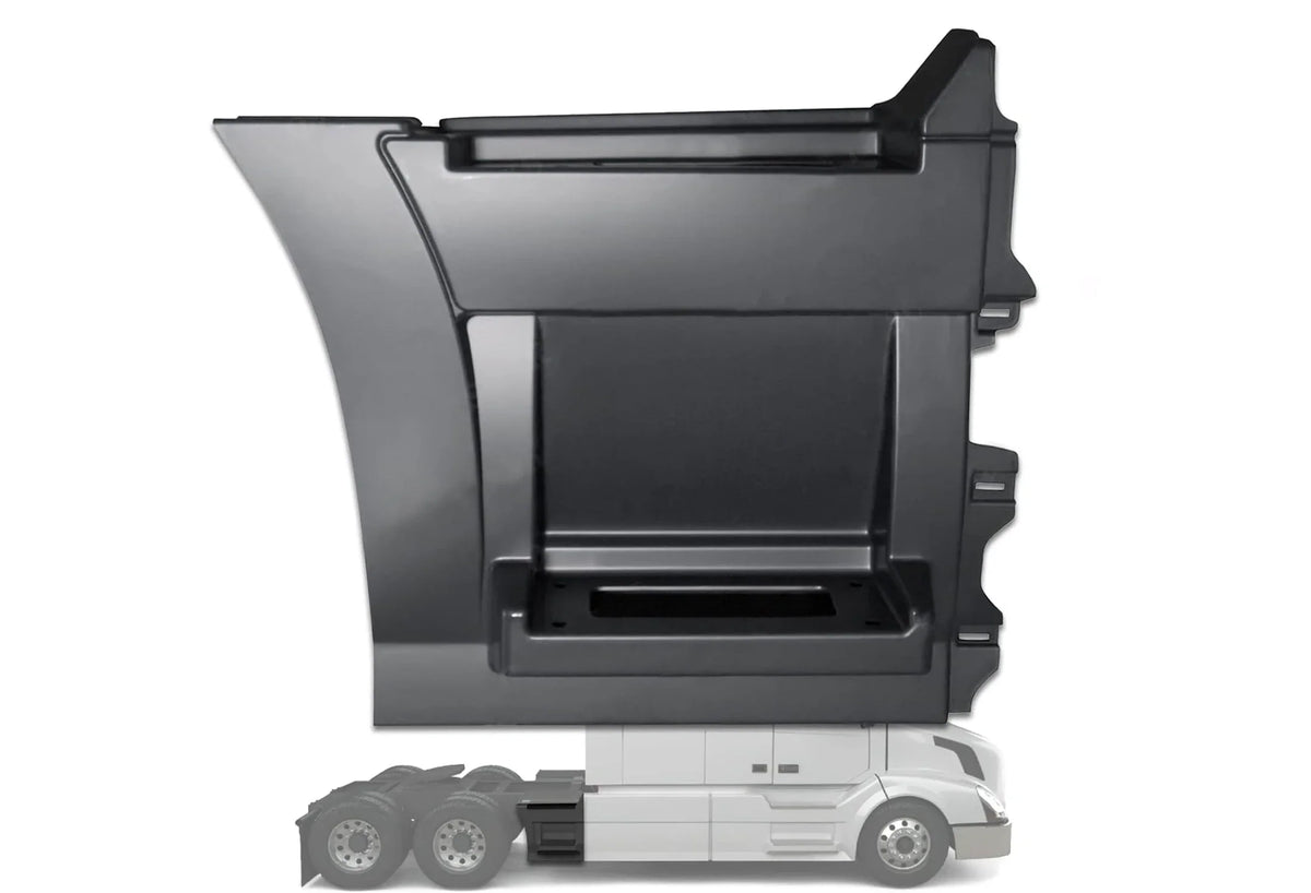Rear Step Side Fairing Panel Passenger 29" 2004-2017 Volvo VNL