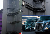 Lower Wind Cab Fairing Brackets Hinge 4 Pcs Full Set 2025 2026 Volvo VNL New