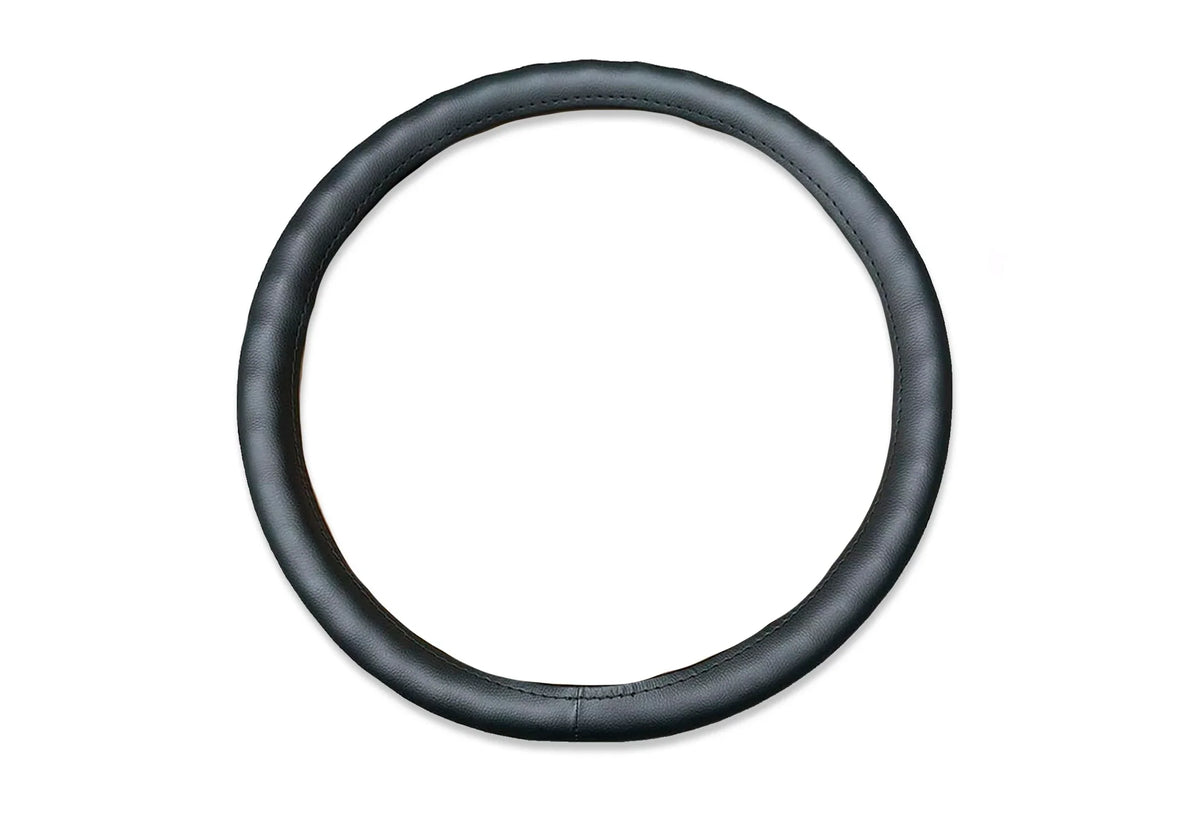 Steering Wheel Cover 18 in Black Universal Fit