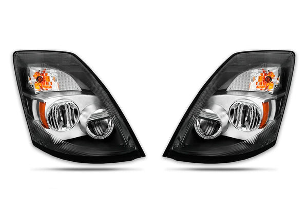 Headlights Full LED Pair 2004-2017 Volvo VNL VT
