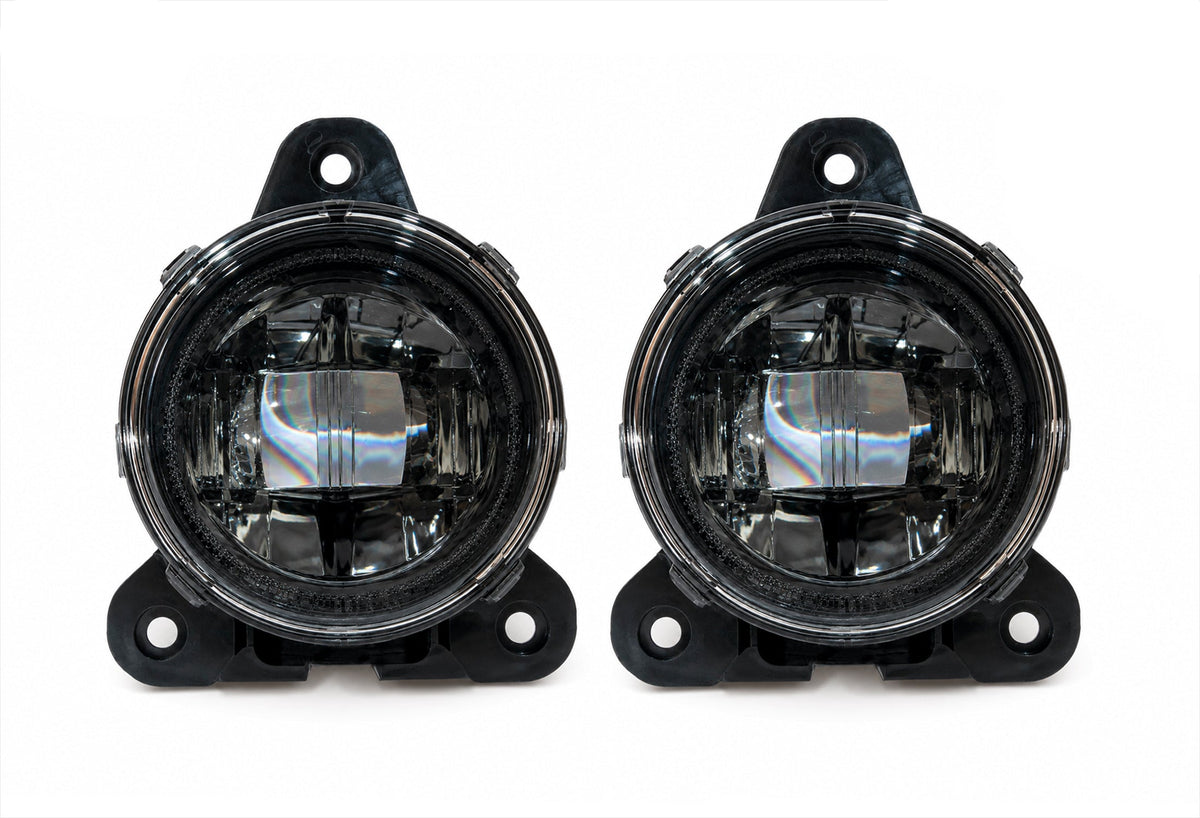 Fogs Light LED Lamp Black Housing 2 Pcs 2018-2024 Volvo VNL