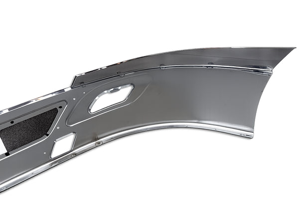 15” Chrome Front Bumper with Fog Light & Radar Holes 2017+ International LT LT625