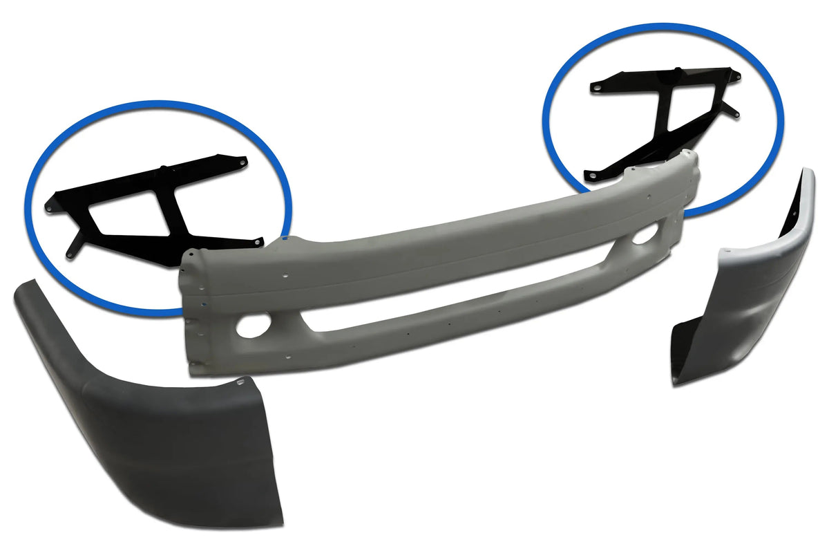 Mounting Brackets Fits Bumper Pair 2002-2012 Freightliner Columbia
