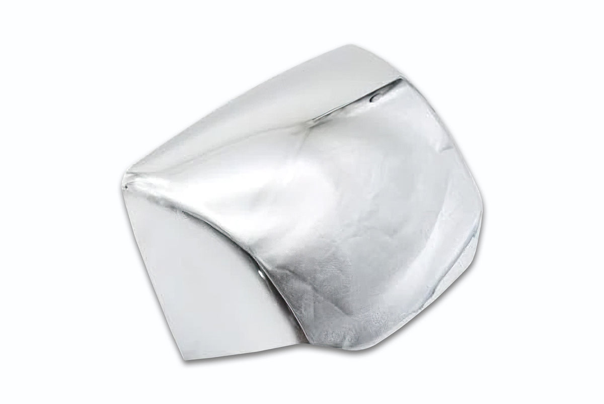 Hood Mirror Cover Chrome Driver Peterbilt 587