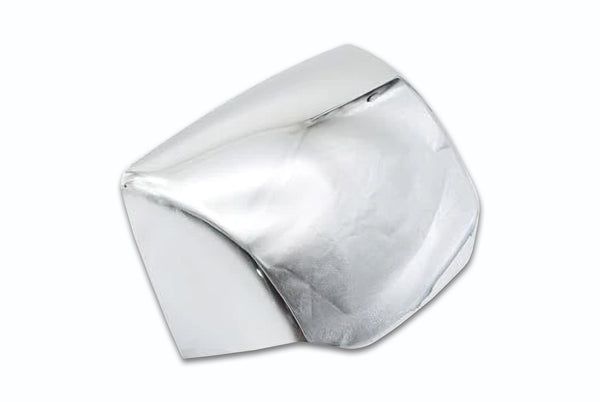 Hood Mirror Cover Chrome Driver Peterbilt 587