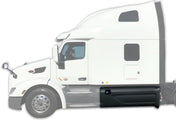 Middle Fairing Skirt Panel with Tube Left Side for Peterbilt 579 2013-2021 - 