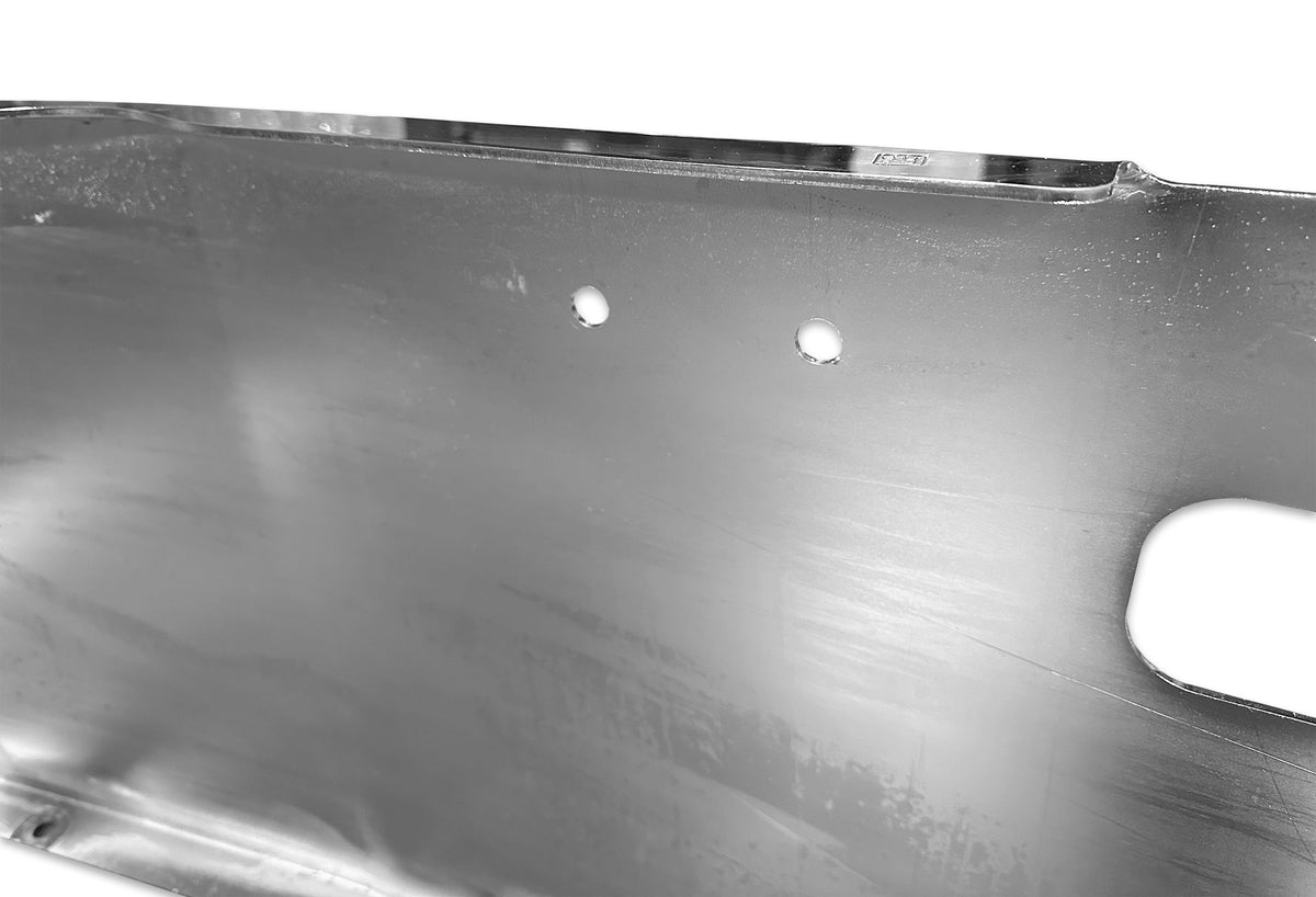 20" Front Aero Bumper Chrome w/o Fog Lights Freightliner FLD 120 & 112