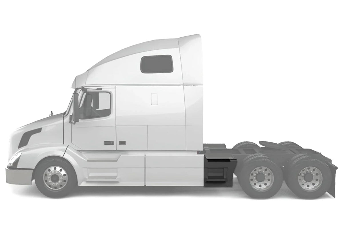 Rear Step Side Fairing Panel Driver 33" 2004-2017 Volvo VNL