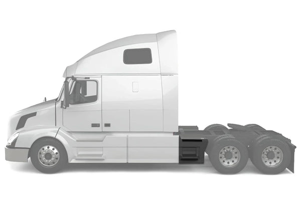 Rear Step Side Fairing Panel Driver 33" 2004-2017 Volvo VNL