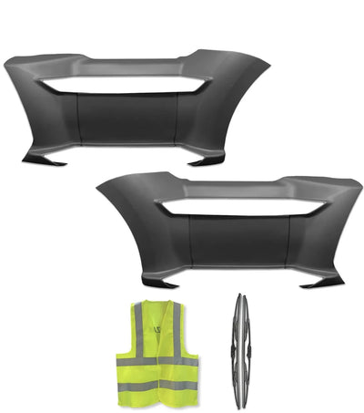 Front Step Fairing Skirt Panels with Steps Set Kenworth T680 2013-2021