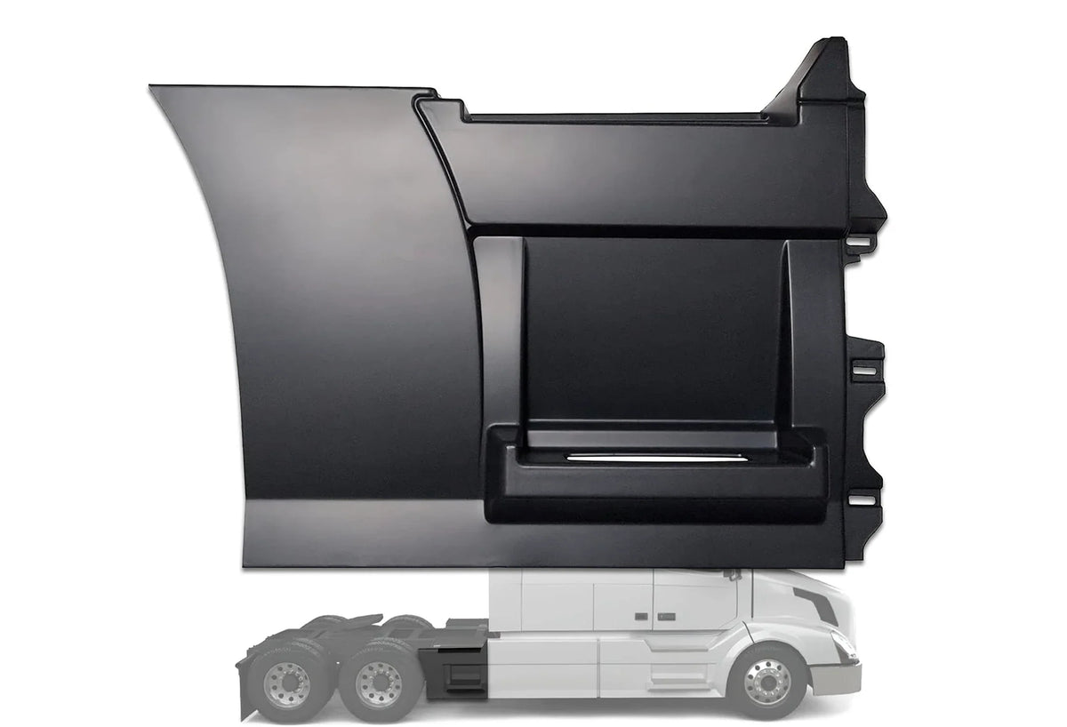 Rear Step Side Fairing Panel Passenger 37" 2004-2017 Volvo VNL