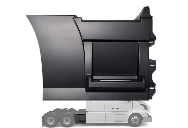 Rear Step Side Fairing Panel Passenger 37" 2004-2017 Volvo VNL