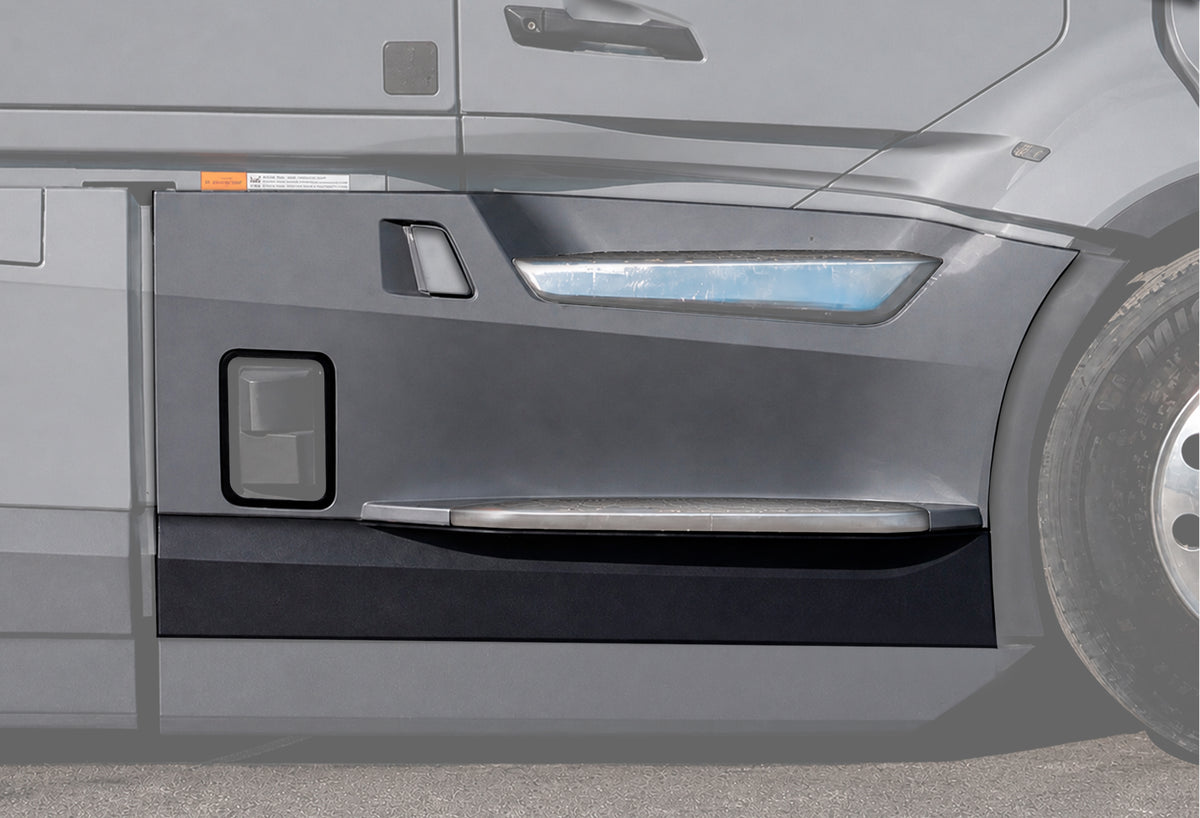 Front Step Fairing Panels with Brackets Set 2025+ Volvo VNL New