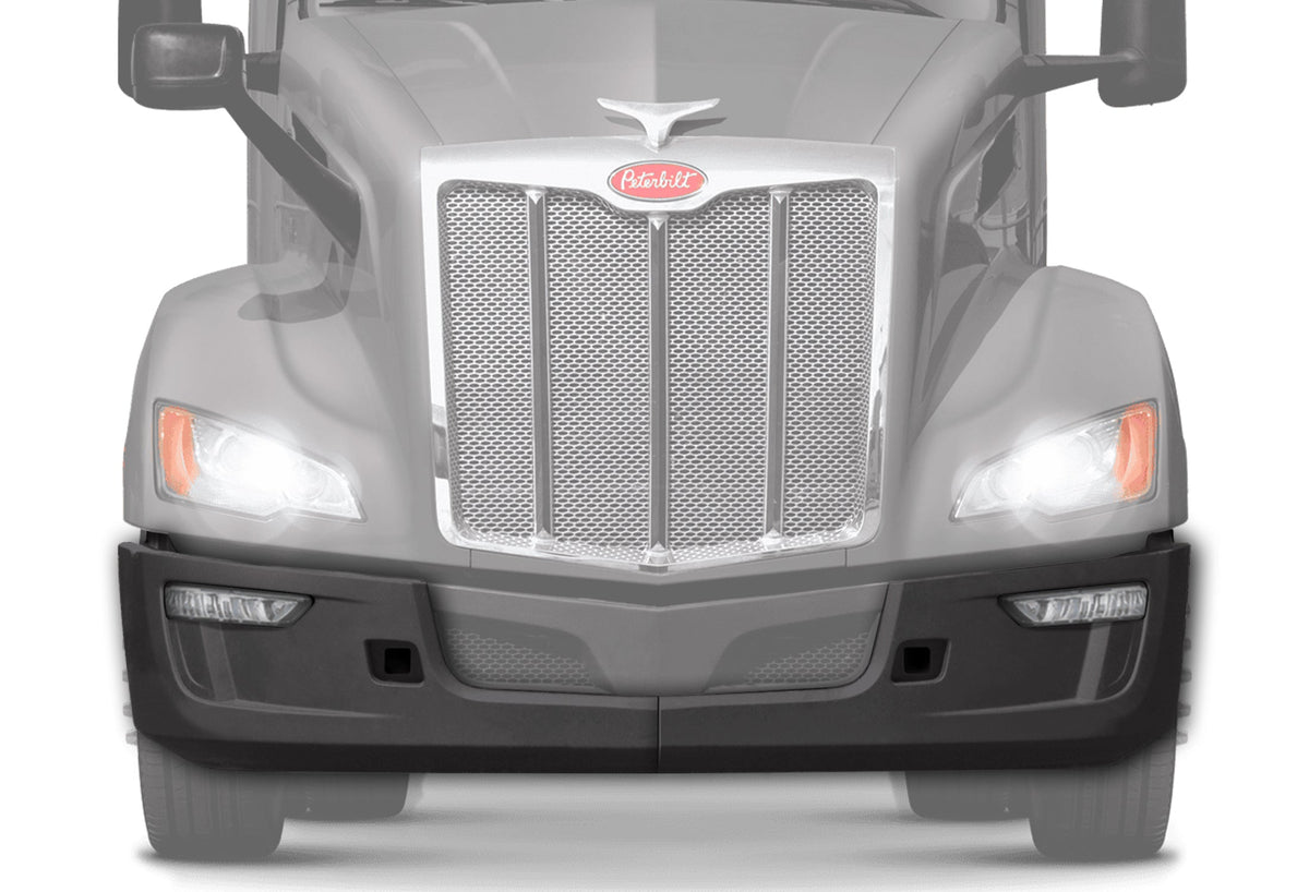 Bumper Corners Outer Paint with Fog Hole Set 2022+ Peterbilt 579